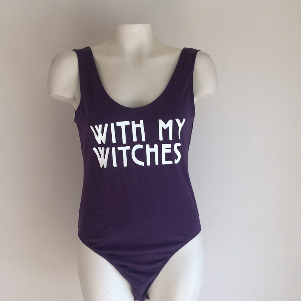 Halloween bodysuit Medium NWT